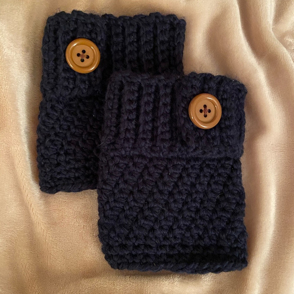 Crochet Boot Cuffs - Picture 2 of 5
